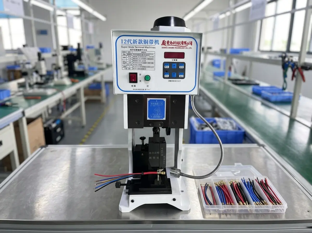 Máquina de Emendar Fios de Cobre Geração JW-12th