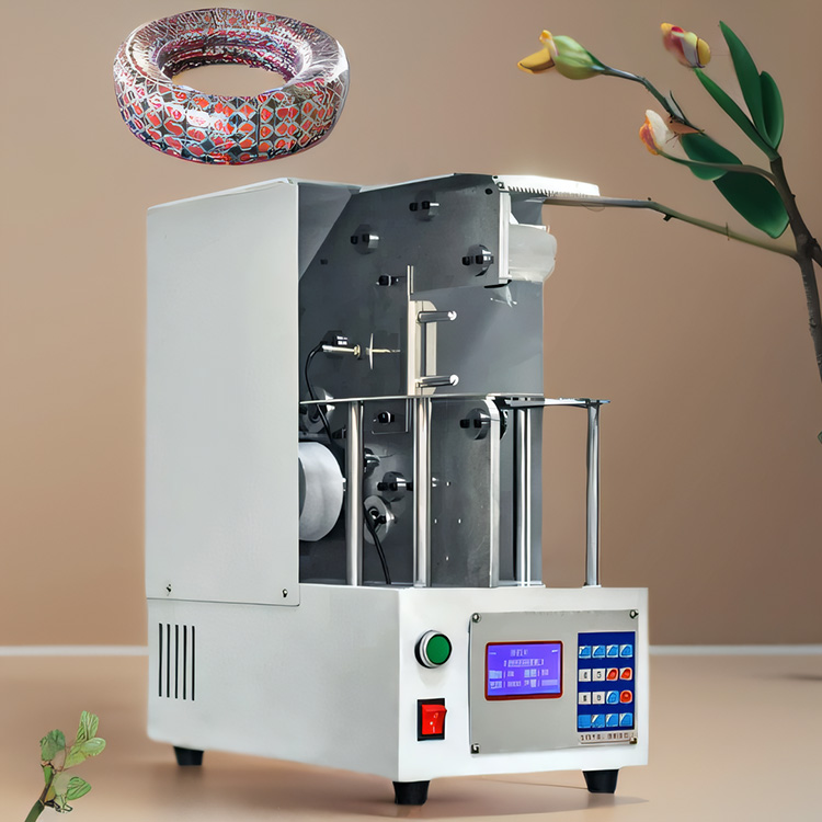 Máquina de embalagem de enrolamento de cabos