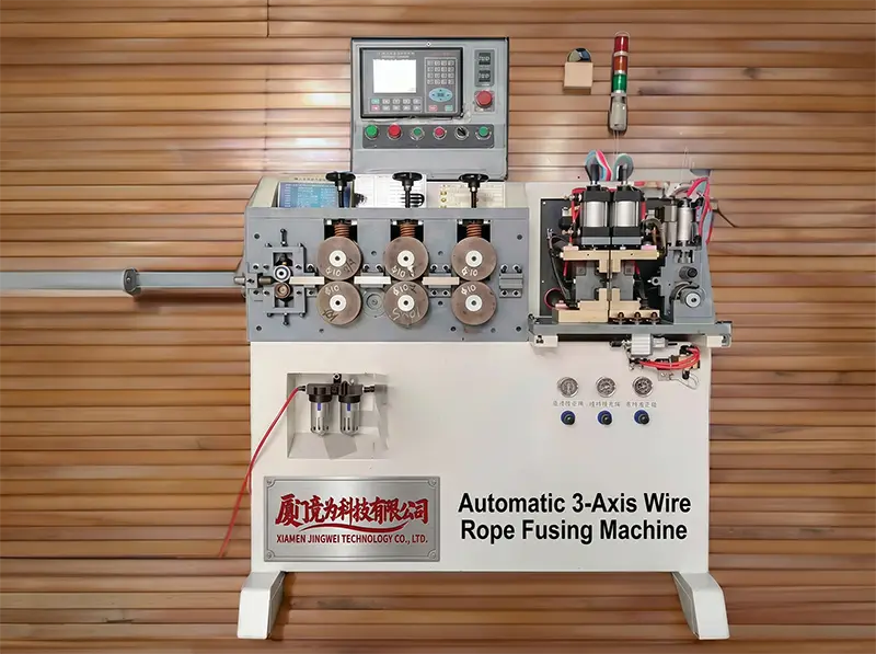 Máquina Automática de Fusão de Cabo de Aço 3 Eixos WPM-80SF
