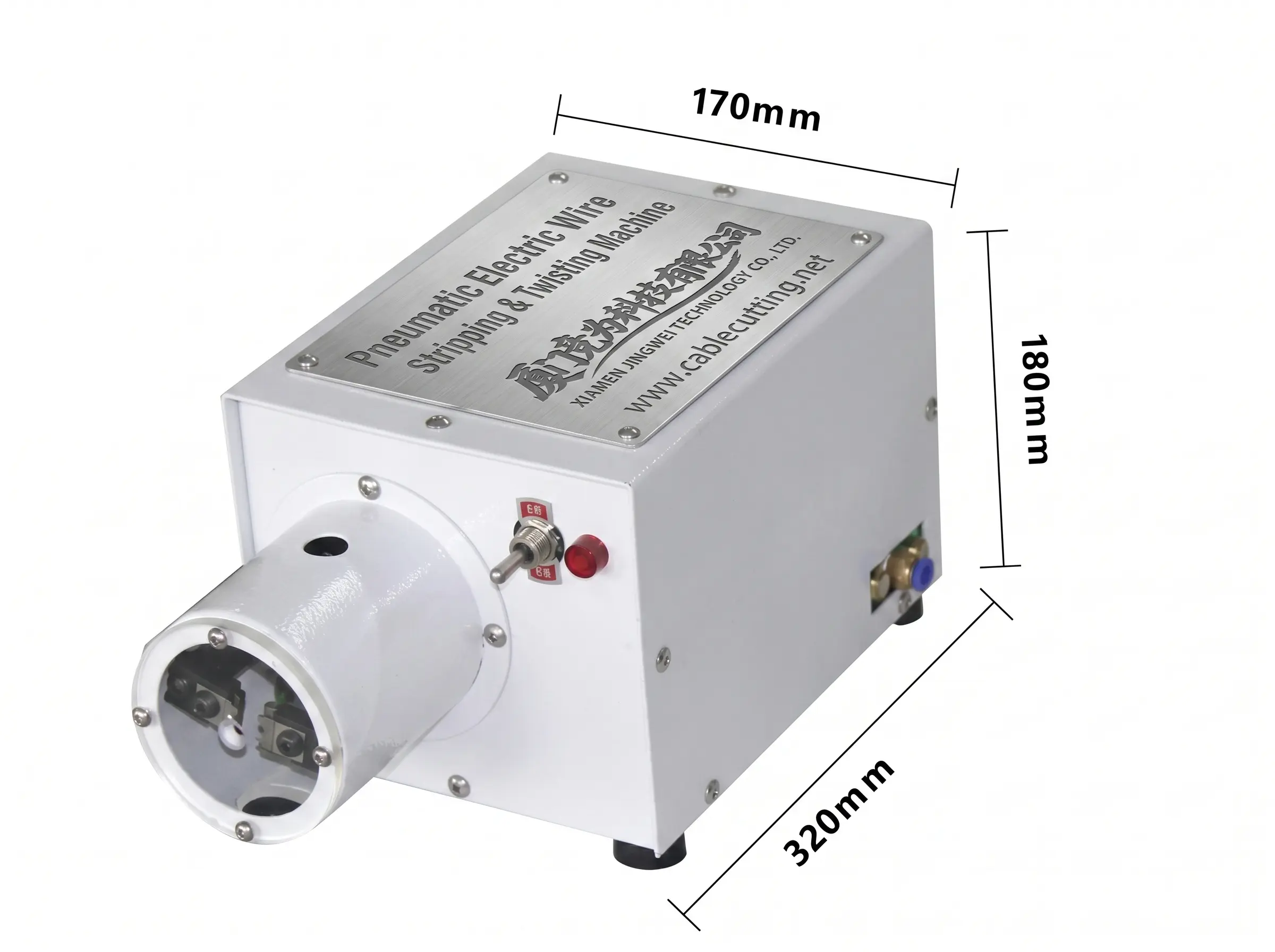 Semi-Auto Pneumatic Electric Wire Strip Twister WPM-200
