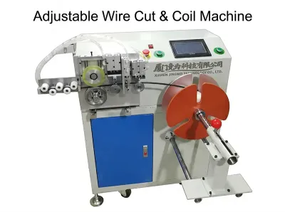 Máquina Automática de Cortar e Enrolar Fio Ajustável WPM-110CL