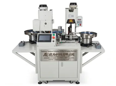 Máquina Automática de Crimpar Terminais Isolados com Corte e Descascamento WPM-R8B