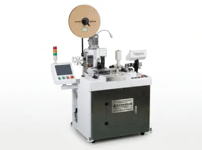 Máquina Automática de Corte, Descascamento, Crimpagem e Estanhamento de Fios WPM-109