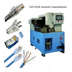 Máquina Automática De Crimpar Conector Crystal Head WPM-CAT6A
