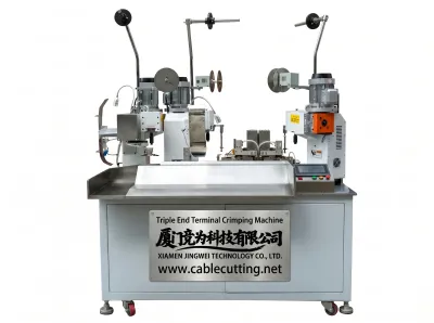 Máquina Automática de Crimpar Terminais Triplos WPM-189
