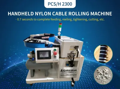 Máquina Automática de Amarração de Cabos Portátil WPM-2503