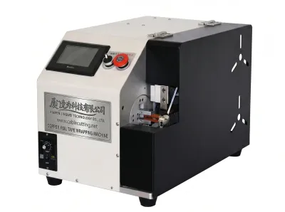 Máquina de Envolvimento com Fita de Cobre para Cabos WPM-TP - Máquina de Envolvimento com Fita