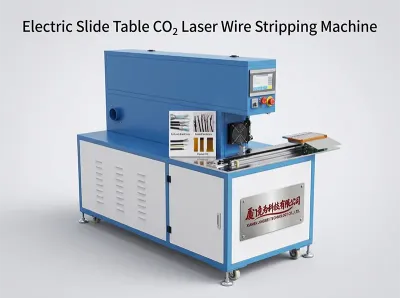 Máquina de Descapagem a Laser CO₂ com Mesa Elétrica CLS60-D
