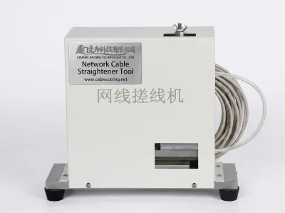 Máquina de Endireitar Cabos Ethernet Pneumática WPM-RJ45 - Máquina de Escova de Arame Semiautomática