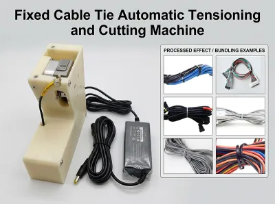 Máquina Automática de Tensão e Corte de Abraçadeiras Fixas (Gatilho Indutivo) JW-SLQ Thumb