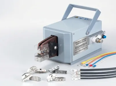 Máquina Pneumática de Crimpar Terminais de Cabo 2,5T WPM-20M