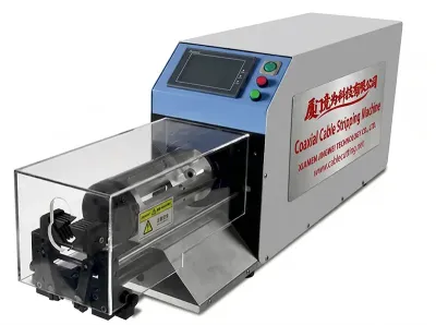 Máquina Semiautomática de Descascar Cabos Coaxiais WPM-25200 Thumb