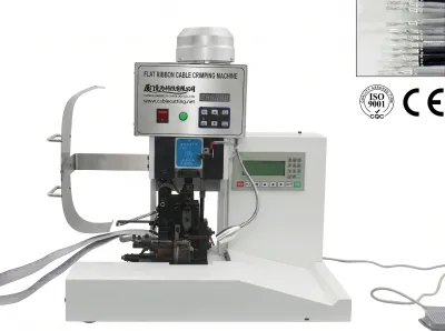 Máquina Semiautomática de Crimpar Cabo Plano WPM-FCCM-18