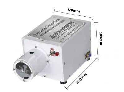 Máquina Semiautomática Pneumática Elétrica de Descascar e Torcer Fios WPM-200