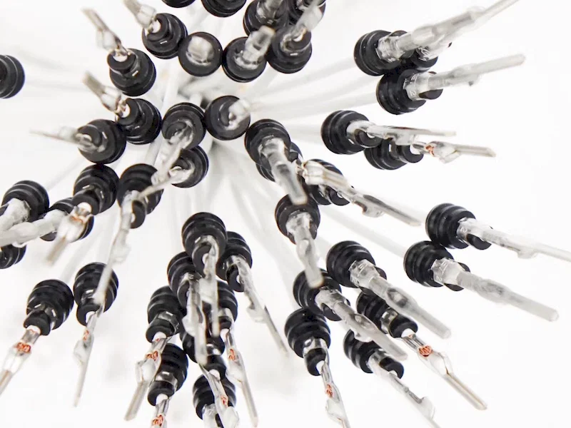máquina de inserção de crimpagem de fio e vedação de água, máquina de inserção de vedação de água, máquina de inserção