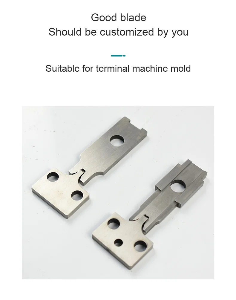 Máquina terminal blad, vários tipos de máquina-ferramenta de crimpagem terminal automática, morrer mudo OTP morrer lâmina