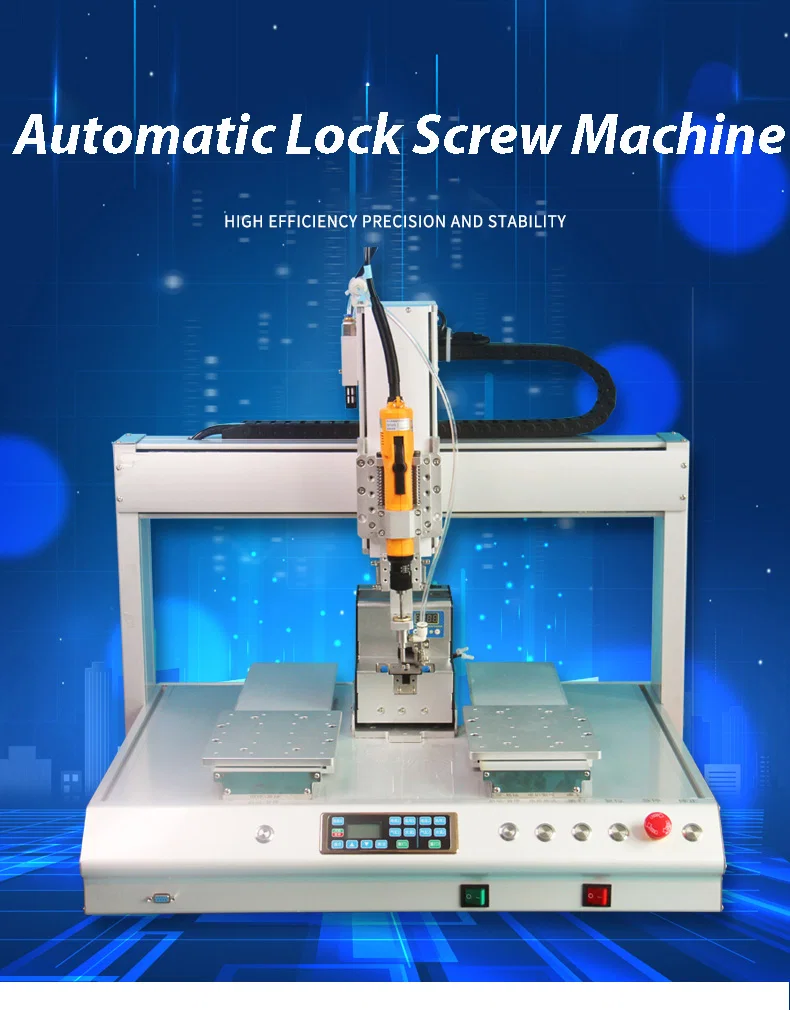 Máquina de aparafusamento automático de fixação automática de travamento de mesa Robô de parafuso de fixação automática, Máquina de fixação de parafuso, Robô de chave de fenda, Robô de montagem de travamento de parafuso 