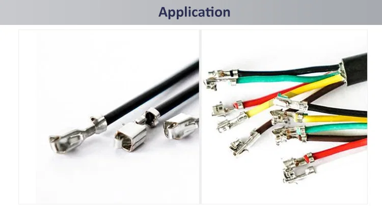 Aplicações da máquina terminal de crimpagem de decapagem, máquina de crimpagem de decapagem de fios, máquina de crimpagem de fios
