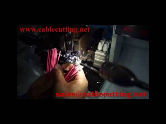 Máquina Semiautomática de Decapagem e Crimpagem com Alimentação Lateral WPM-2008-A2