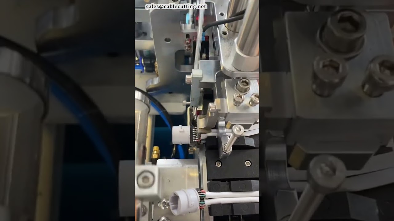 Máquina de Solda Automática para Conectores RJ45 com Alimentador Vibratório | Soldagem Completa dos Pinos