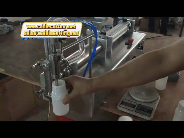 Máquina de Enchimento para Frascos de Vidro 10ml a 300ml - Perfume, Suco, Vinho e Sabonete Líquido