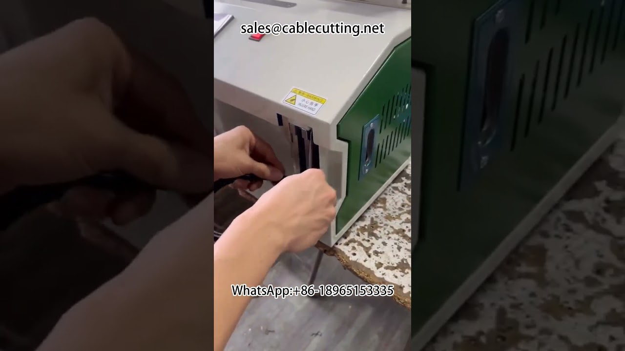 Máquina de Enrolar e Amarrar Cabos Elétricos | Automação Industrial