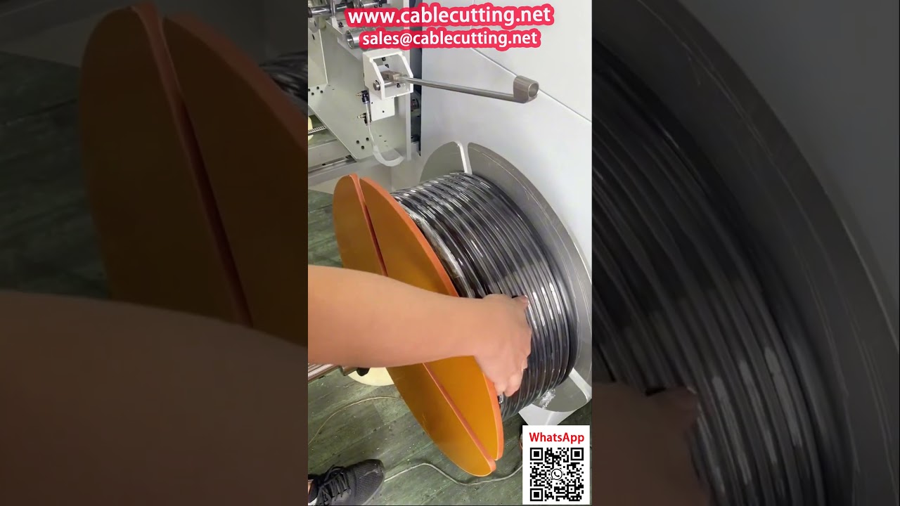 Máquina Integrada para Tubo de Irrigação PE: Conte, Alinhe, Bobine e Corte com Precisão