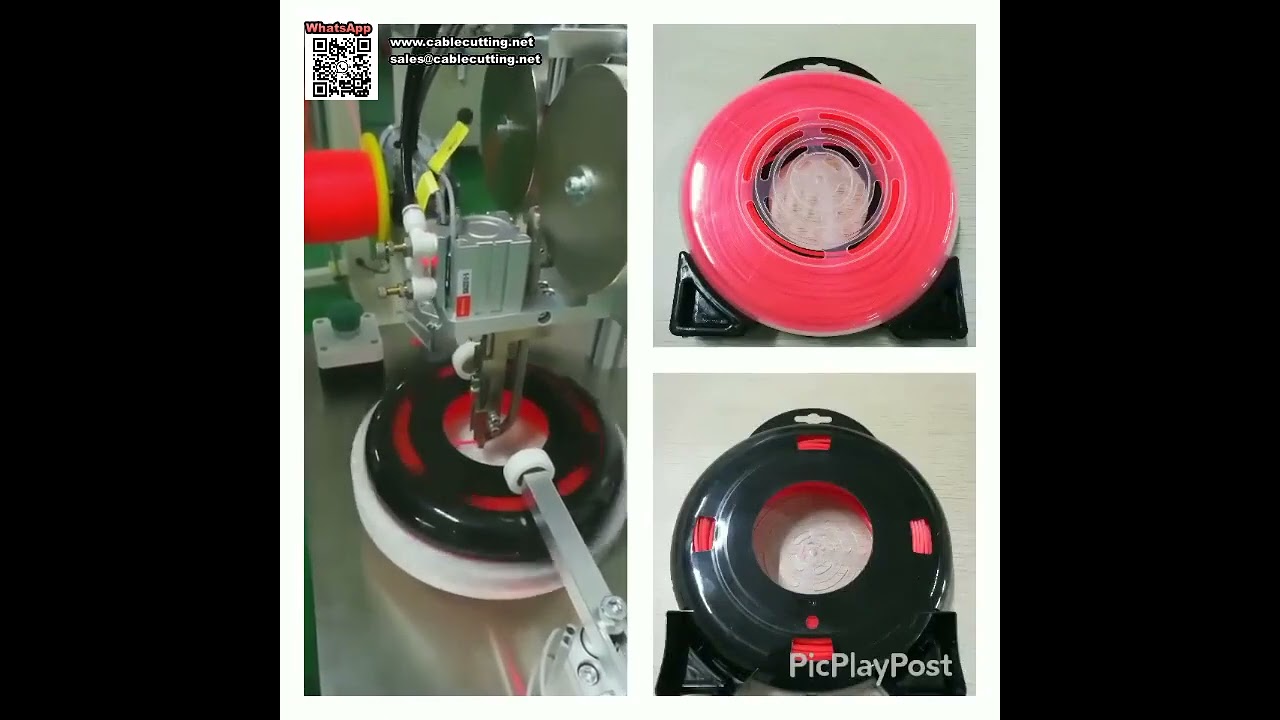 Máquina Automática de Enrolamento Blister para Embalagem de Linha de Cortador - Industrial