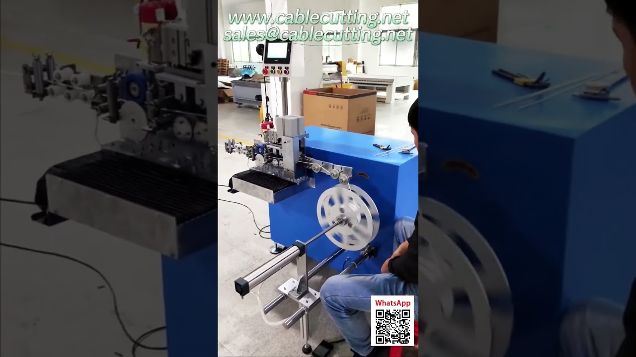 Máquina Bobinadeira 30KG para Traversão e Enrolamento Preciso de Cabos Industriais