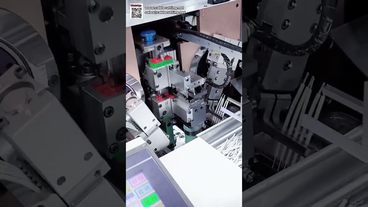 Máquina Automática de Torção e Estanhagem Dupla de Pontas para Soldagem - Versão Curta