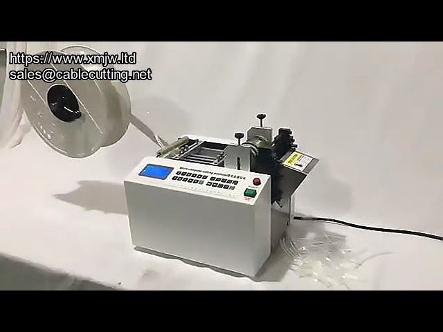 Cortadora Automática de Tubo Termorretrátil com Monitor Elétrico - Precisão e Eficiência