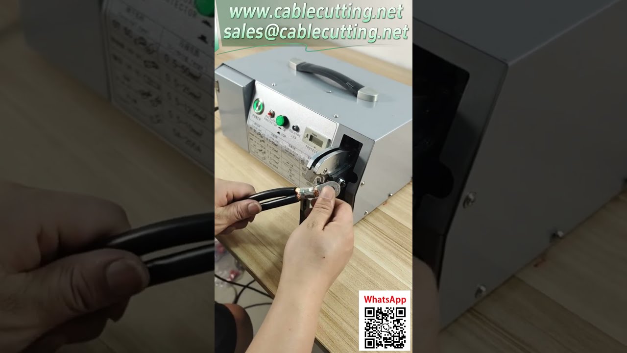 【Alicate de Crimpagem Elétrico EM 50B2】Demonstração de Terminal RN 60mm² – Máximo 70mm² #FábricaReal