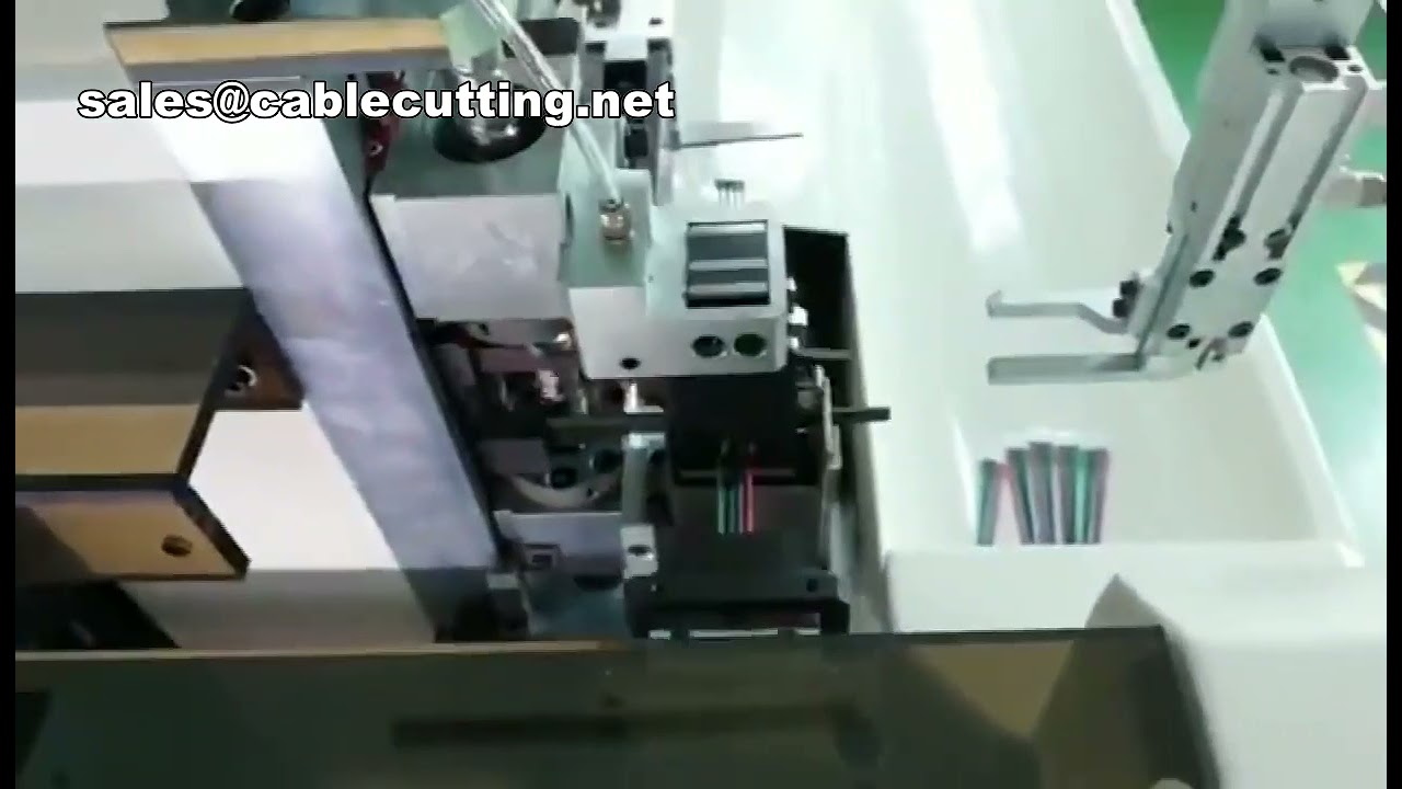 Máquina Automática de Decapagem, Corte, Crimpagem e Inserção de Terminais – Cabeça Única