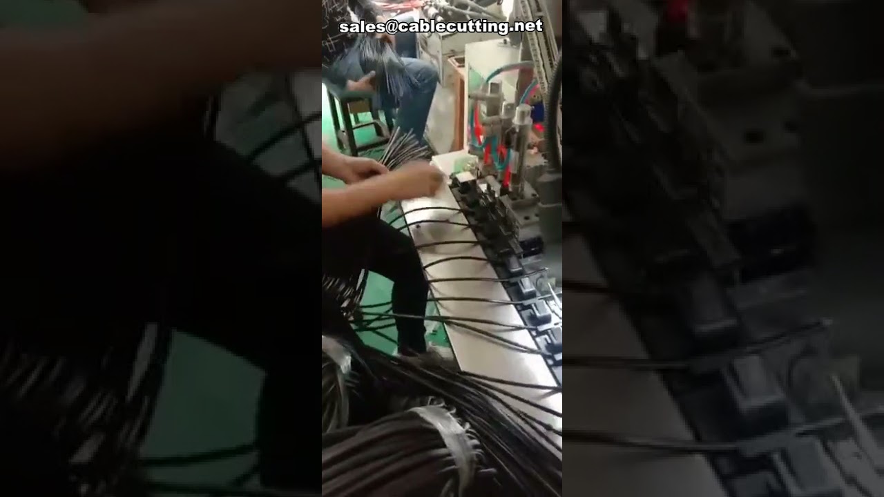 Máquina Automática de Crimpagem de Terminais para Plugues Tow Pin – Crimpagem de Plugues Plásticos