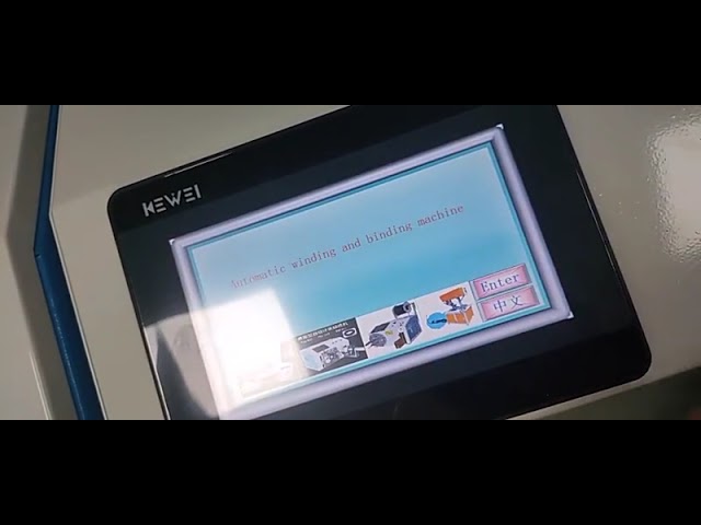 Máquina Semiautomática de Medição e Bobinamento com Torção - Bobinadeira de Fio de Cobre