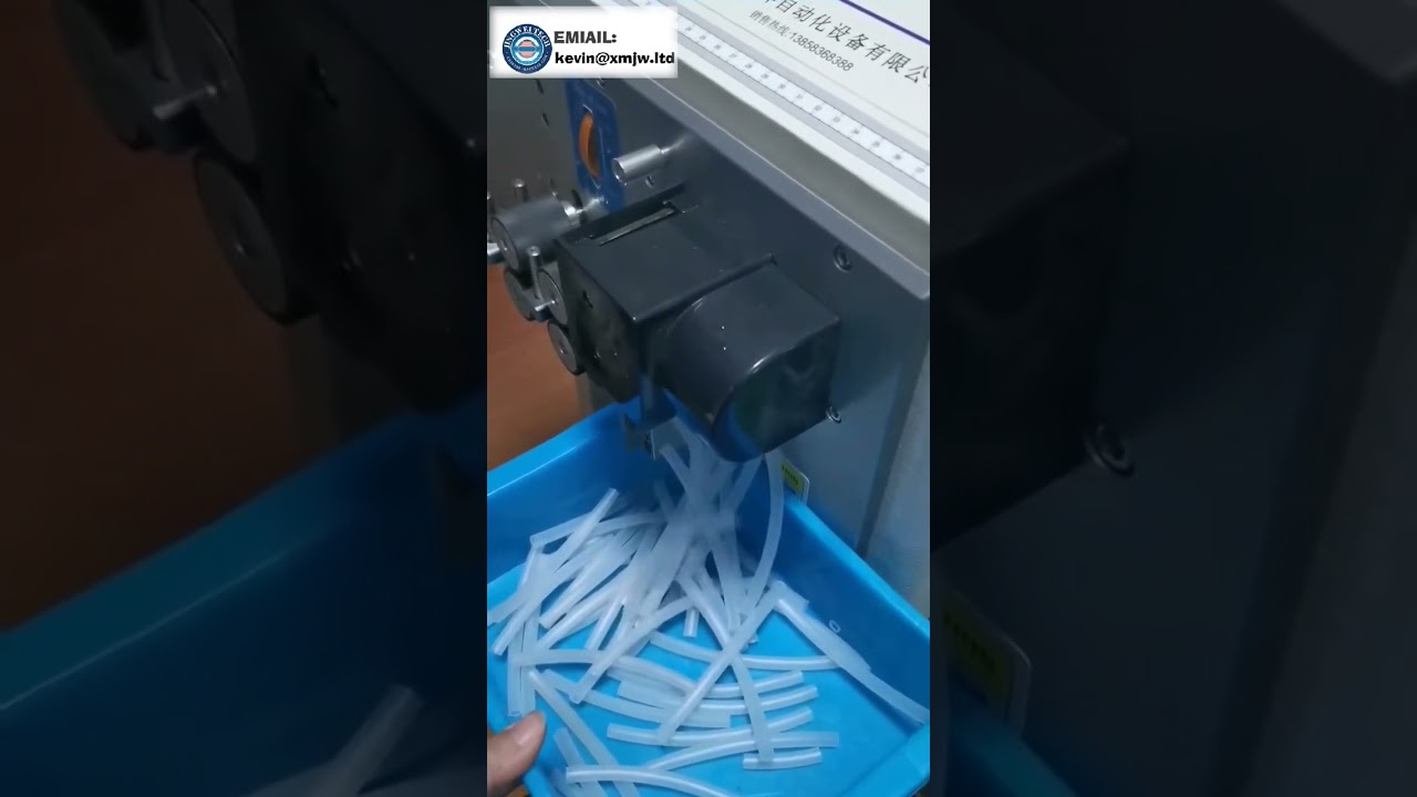 Máquina de Corte de Tubos e Mangueiras PE de Alta Velocidade - Corte de 1 a 6mm