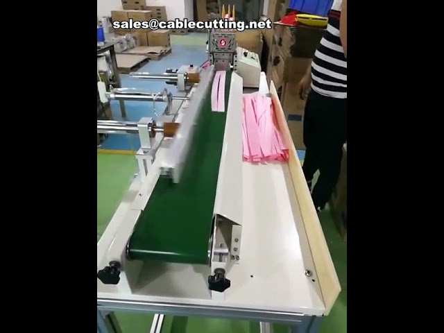 Máquina Automática de Corte de Fita de Poliéster – Cortador Elétrico Industrial