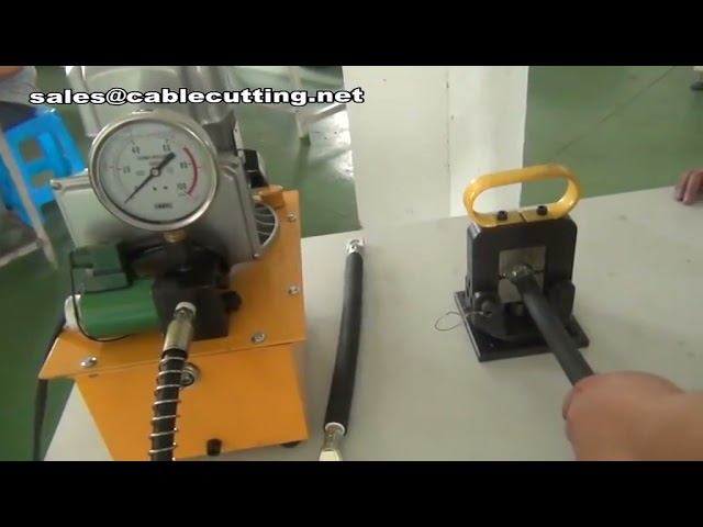 Hexagon Terminal Crimping Tool,Hydraulic Crimping Machine,Electrical Wire Crimping Machine mp4