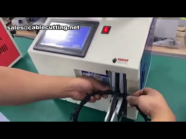 Máquina de Amarrar Cabos Automática | Agrupamento e Enfardamento de Fios