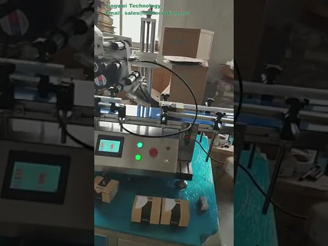 Máquina de Rotulagem Plana 220T - Rotuladora Automática para Vidros, Marmitas e Cosméticos