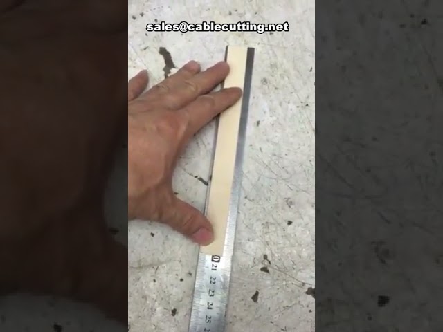 Máquina de Corte a Quente e Frio para Fitas de Nylon, Elásticos e Tecidos - Cortadora de Borracha