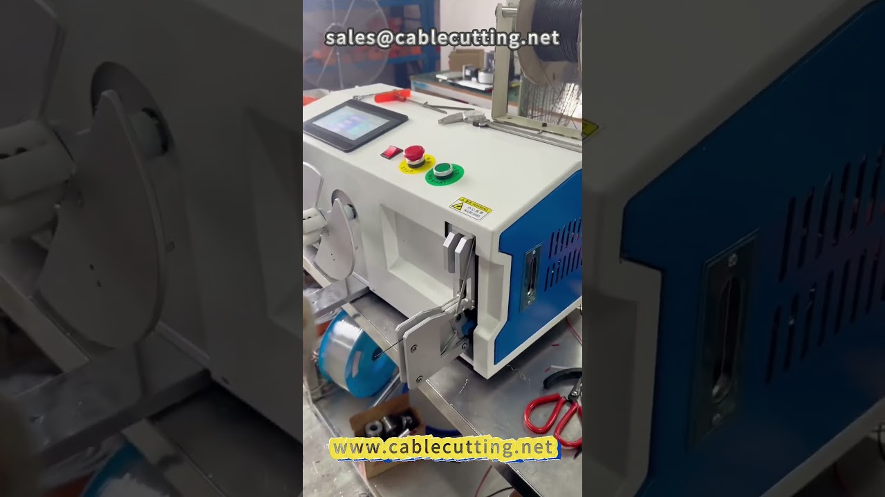 Máquina Automática de Bobinar e Classificar Fios 61 - Processamento e Amarração Automática