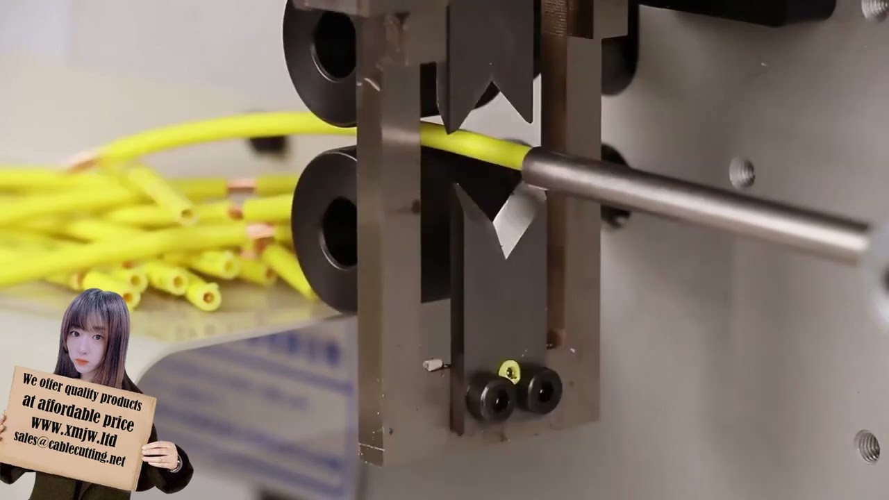 Máquina de Descascar Fios Totalmente Automática | Corte e Processamento Industrial 110V/220V 50Hz/60Hz
