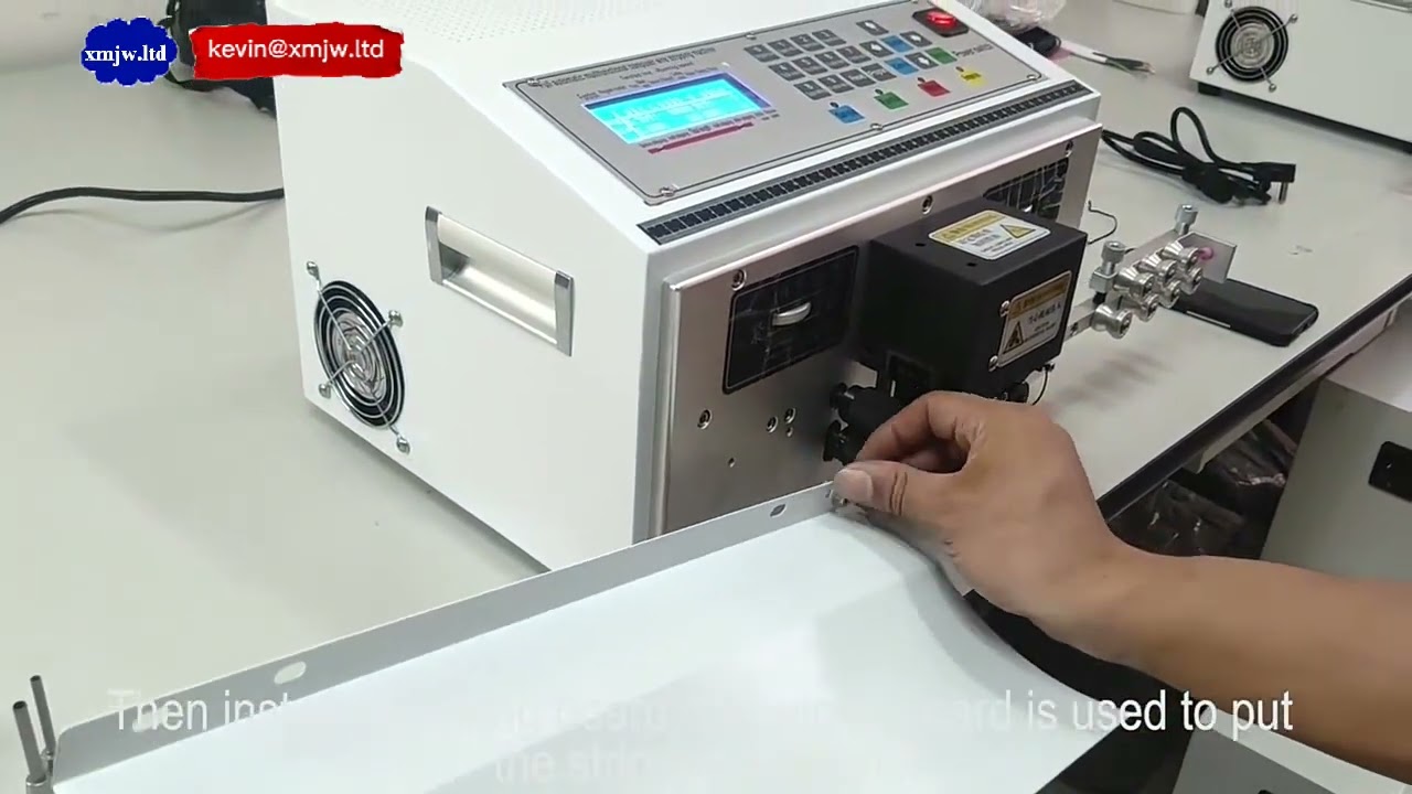 Cortador Automático de Fios - Precisão Industrial em Corte de Cabos