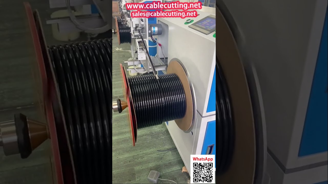 Máquina de Bobinar Tubos de PVC com Contador – Suporte para Diversos Carretéis