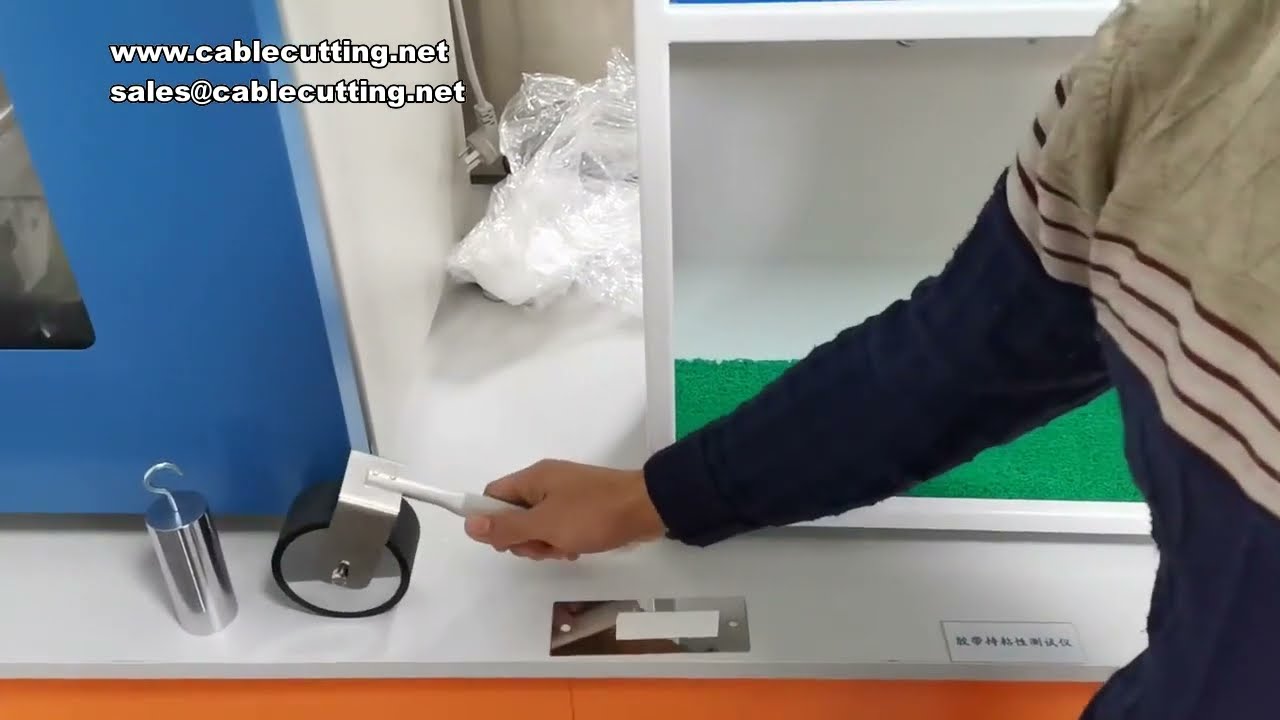 Máquina de Teste de Adesão de Fitas 220V 50Hz – Ideal para Teste de Viscosidade de Todos os Tipos de Fitas