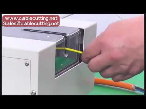Máquina Pneumática de Descascar Cabos Multinúcleo para Baterias de Energia Nova – Sem Troca de Lâminas