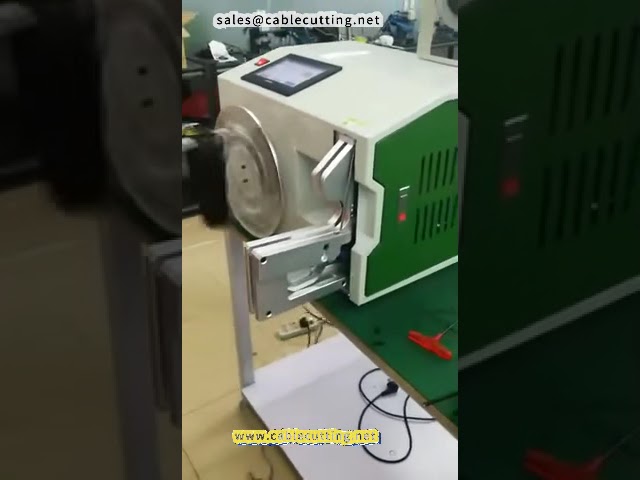 Máquina Automática de Bobinamento e Amarração para Fios e Cabos