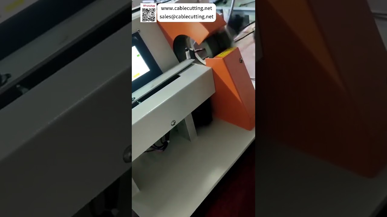 Máquina Semiautomática de Puxar Cabos e Enrolar Fita de Comprimento Fixo para Chicotes Elétricos - Versão Compacta