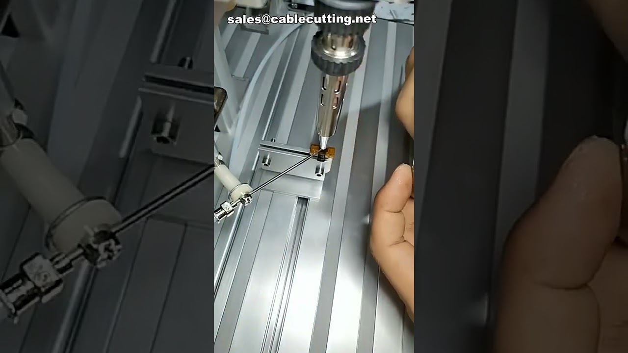 Máquina de Solda para Luzes LED, Plugues e Conectores DC - Automação Industrial